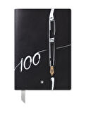 Montblanc Defter 146 Küçük, Meisterstück 100 Yıl, Siyah - Çizgili 133114