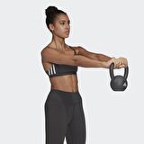 Adidas FJ7281 All Me 3 Bantlı Kadın Siyah Spor Bra