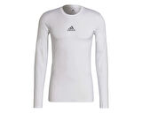 adidas Tf Ls Top M Erkek Futbol Uzun Kollu İçlik GU7334 Beyaz