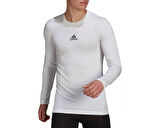 adidas Tf Ls Top M Erkek Futbol Uzun Kollu İçlik GU7334 Beyaz