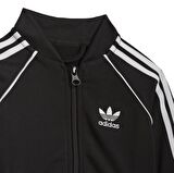 adidas Düz Siyah - Beyaz Bebek Eşofman Takımı GN8441 SST TRACKSUIT