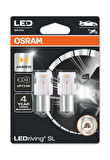 Osram Led Sinyal Ampulü LEDriving SL 12V PY21W 7507DYP.02B 4 Yıl Garantili (Takım - 2 Adet)