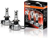 OSRAM Night Breaker LED Smart H7; %330'a kadar daha fazla parlaklık; 6000 K, 12 V, LED uzaktan ve kısa huzmeli far, sokak onaylı, beyaz