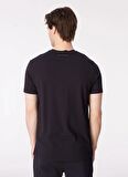 KARL LAGERFELD Bisiklet Yaka Lacivert Erkek T-Shirt 755027500221