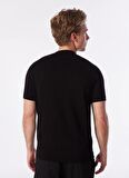 KARL LAGERFELD Bisiklet Yaka Siyah Erkek T-Shirt 655007542398