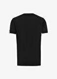 KARL LAGERFELD Bisiklet Yaka Siyah Erkek T-Shirt 755024542221