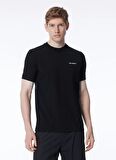 KARL LAGERFELD Bisiklet Yaka Siyah Erkek T-Shirt 755030542225