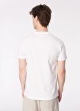 KARL LAGERFELD Bisiklet Yaka Beyaz Erkek T-Shirt 755424542241