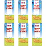 Hipp Organik Bebek Bisküvisi 180 gr 6 ADET