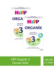 HİPP 3 Organik Devam Sütü 500 gr x 2 Adet