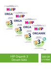 HİPP 3 Organik Devam Sütü 500 gr x 4 Adet