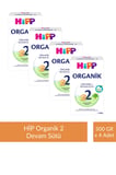 HİPP 2 Organik Devam Sütü 500 gr x 4 Adet