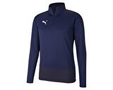 Puma Teamgoal 23 Training 1 4 Zip Top Erkek Futbol Antrenman Sweatshirts 65647606 Lacivert