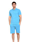 Campione 1319902 Erkek Polo T-Shirt Turquoise
