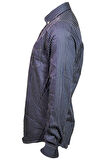Campione 3709026 Erkek Çizgili Gömlek Dark Navy