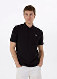 Hugo Düz Siyah Erkek Polo T-Shirt 50466182_Donos222 10231467 01