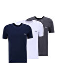 Boss Çok Renkli Erkek Atlet TShirt RN 3P Classic
