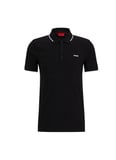 Hugo Siyah Erkek Polo T-Shirt 50467344_DINOSO222