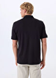 Boss Siyah Erkek Polo T-Shirt Pe_Interlock