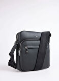 Boss Siyah Erkek Postacı Çantası Ray_Big NS Zip 10263216 01