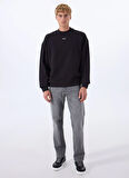 Hugo Kapüşon Yaka Siyah Erkek Sweatshırt 50525892_Dapocrew 10249110 01