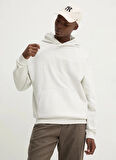 Hugo Kapüşon Yaka Beyaz Erkek Sweatshırt 50529090_Ditchle