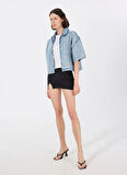 Mavi Kadın Relaxed Denim Gömlek 50535366