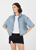 Mavi Kadın Relaxed Denim Gömlek 50535366
