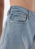 Hugo Yüksek Bel Regular Fit Mavi Kadın Denim Şort 50538863