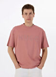 Hugo Bisiklet Yaka Düz Pembe Erkek T-Shirt 50525765_Dinkee 10259511 01