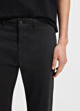 Boss Normal Bel Normal Paça Siyah Erkek Chino Pantolon Chino-Regular