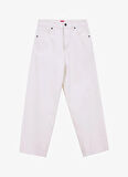Hugo Yüksek Bel Normal Paça Modern Fit Ekru Kadın Denim Pantolon 50535134