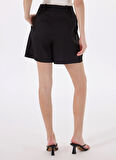 Hugo Yüksek Bel Normal Siyah Kadın Şort 50537634