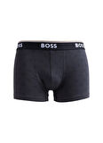 Boss Siyah - Gri Erkek Boxer Trunk 3P Power Design