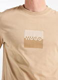 Hugo Bisiklet Yaka Bej Erkek T-Shirt 50542784_Dusplit