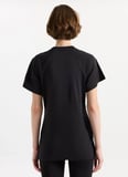Hugo Bisiklet Yaka Siyah Kadın T-Shirt 50542762
