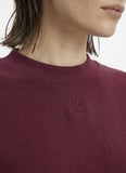 Hugo Bordo Kadın Bisiklet Relaxed Sweatshirt 50527463