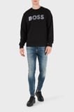 Boss Pamuklu Slim Fit Dar Paça Jeans Erkek KOT PANTOLON 50566096 436 LACİVERT