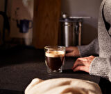 Tchibo Çift Cidarlı Cafe Crema Bardağı, 2'li