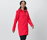 Kadın Softshell Kaban, Kırmızı-42