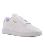 Puma 309668 Shuffle Beyaz-Pembe Spor Ayakkabı