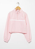Puma Kapüşon Yaka Düz Pembe Kız Çocuk Eşofman Üstü 58735801 Girls Woven Jacket HZ
