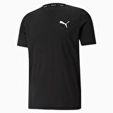 Puma Active Small Logo Tee Siyah Erkek Tişört - 586725 01