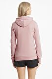 ESS Logo Hoodie TR Bridal Pembe Kadın Sweatshirt