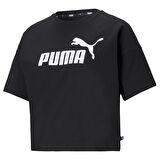 Puma 58686601 Ess Cropped Logo Tee Kadın Sporcu Sütyeni