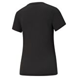 Puma Ess Logo Tee Kadın Siyah T-shirt - 58677401