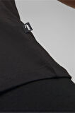 Puma Ess Logo Tee Kadın Siyah T-Shirt 586774-01