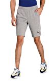 Puma ESS Shorts 10" Medium Gray Heather-Cat Erkek Şort