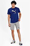 Puma ESS Shorts 10" Medium Gray Heather-Cat Erkek Şort
