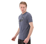 586736-06 Puma Ess Heather Tee High Risk Erkek T-Shirt Lacivert